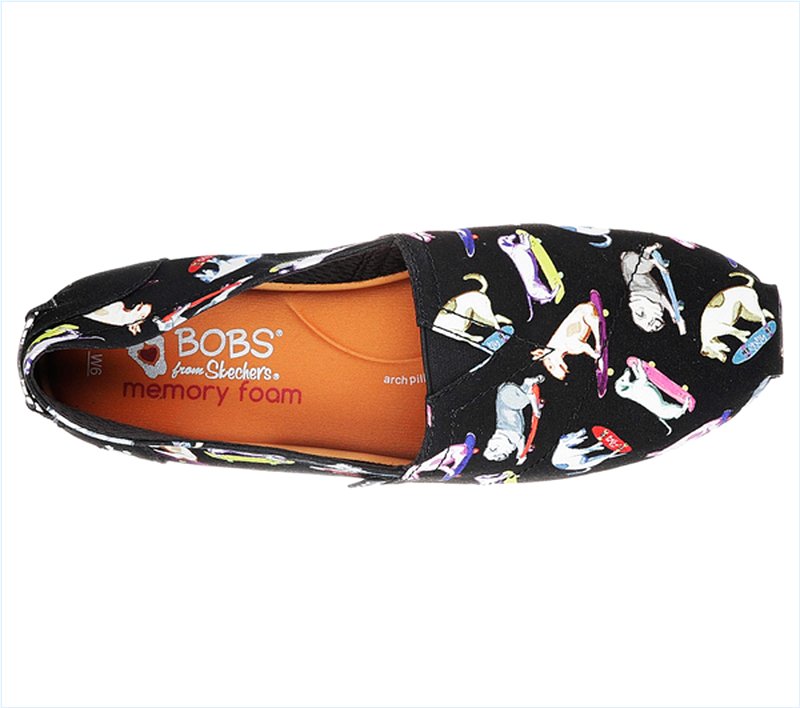  Women Bobs Plush - Wag Town Black/Multi