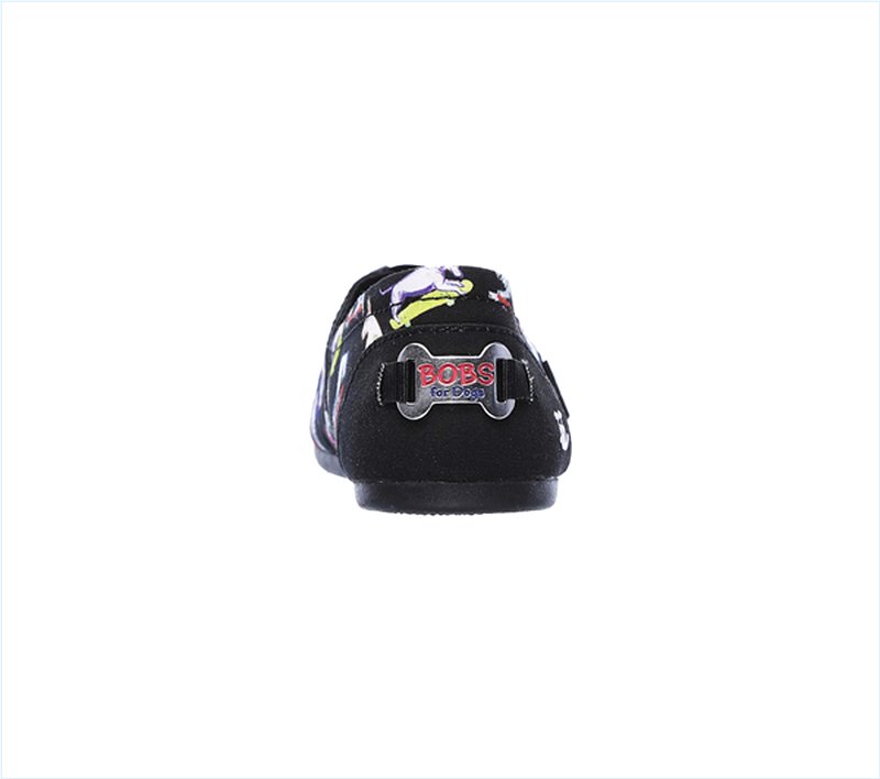  Women Bobs Plush - Wag Town Black/Multi