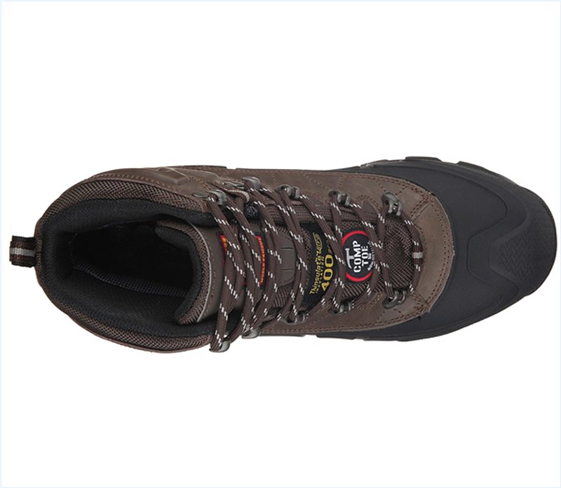  Men Work: Radford WP Comp Toe Black/Brown