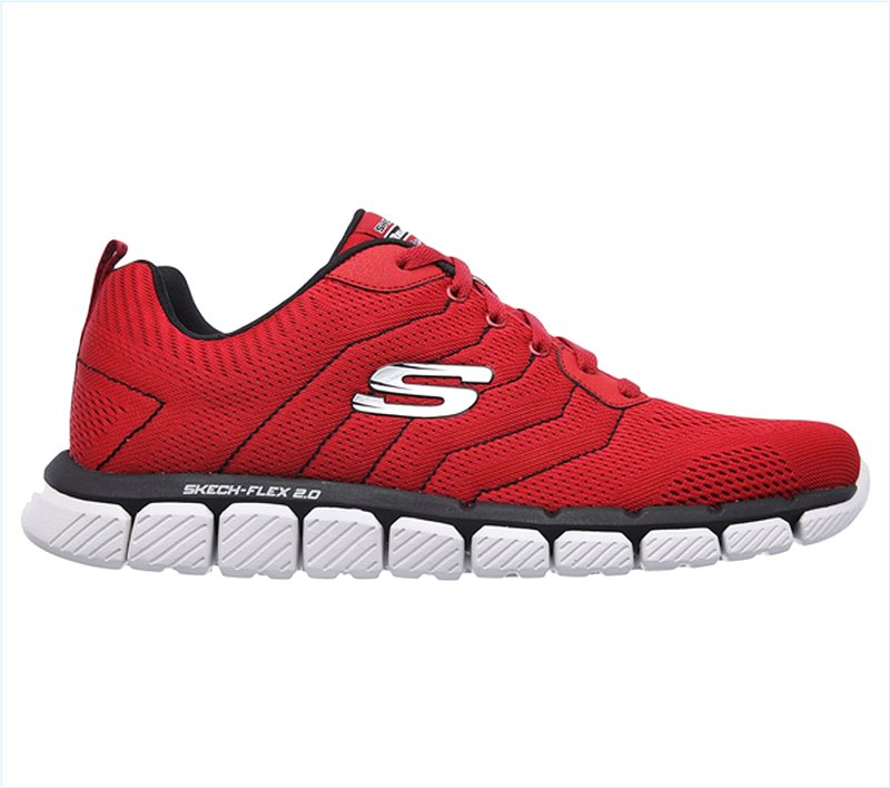  Men Skech-Flex 2.0 - Milwee Red/Black