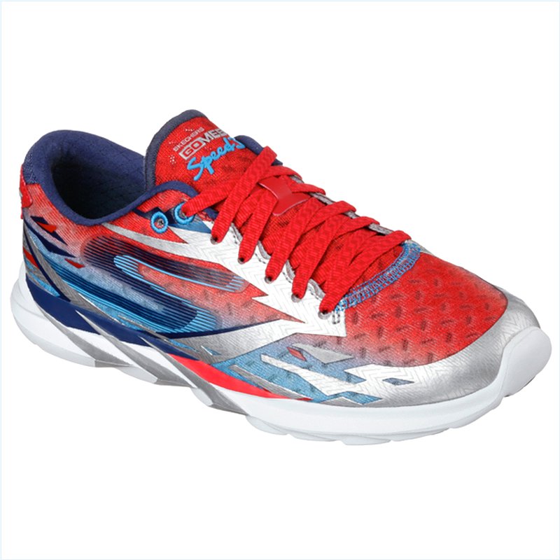  Women Gomeb Speed Silver/Blue/Red