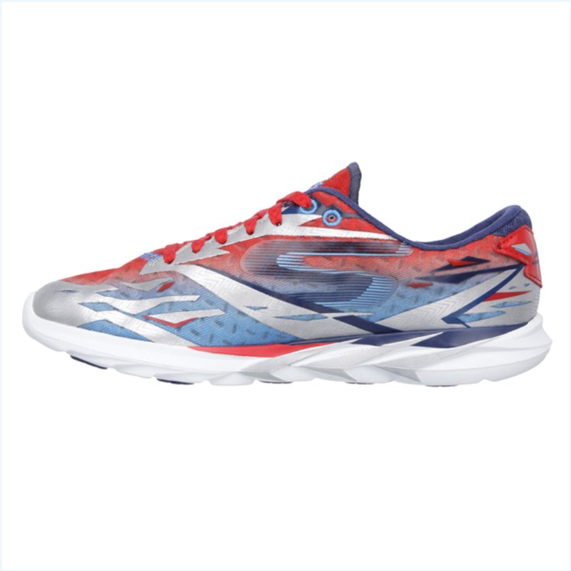  Women Gomeb Speed Silver/Blue/Red