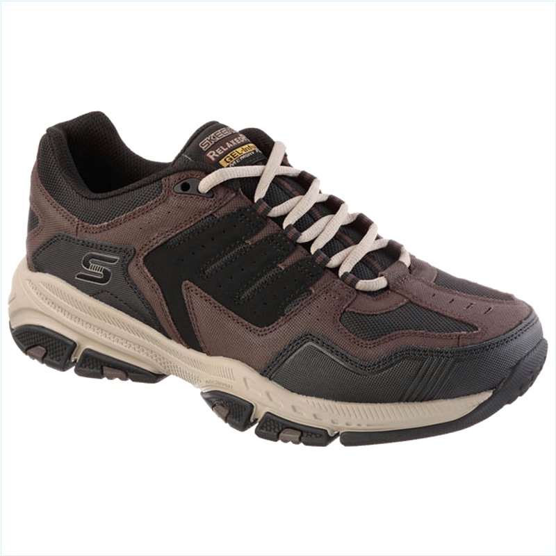  Men Extra Wide Fit (4E) Shoes - Cross Court TR Brown/Black