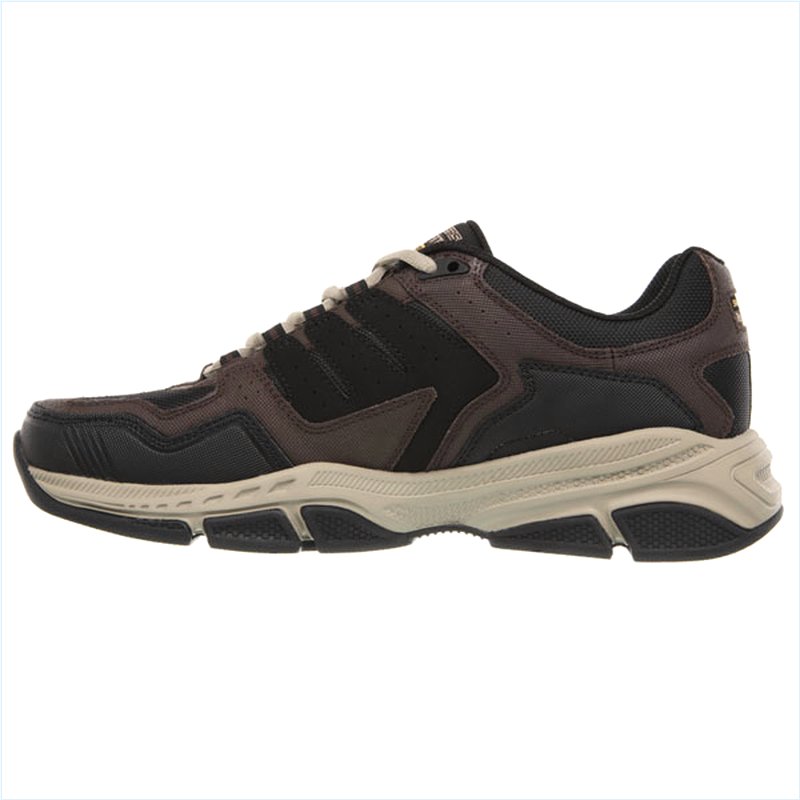  Men Extra Wide Fit (4E) Shoes - Cross Court TR Brown/Black