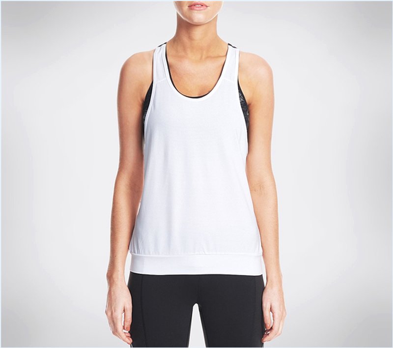  Women Shoreline FR Tank Top White