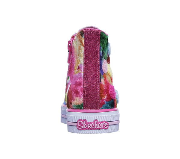  Girls Twinkle Toes: Shuffles - Pom Pom Pizazz Pink/Multi