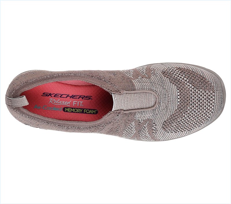  Women Dreamstep Taupe/Silver