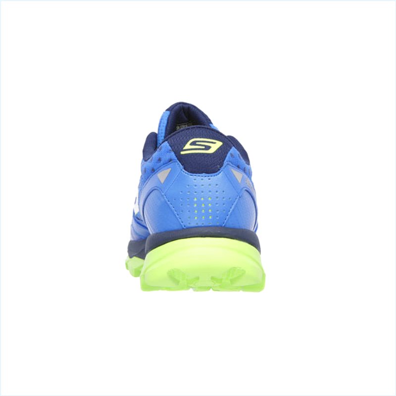  Men Extra Wide Fit (4E) Shoes - Ultra Blue/Lime