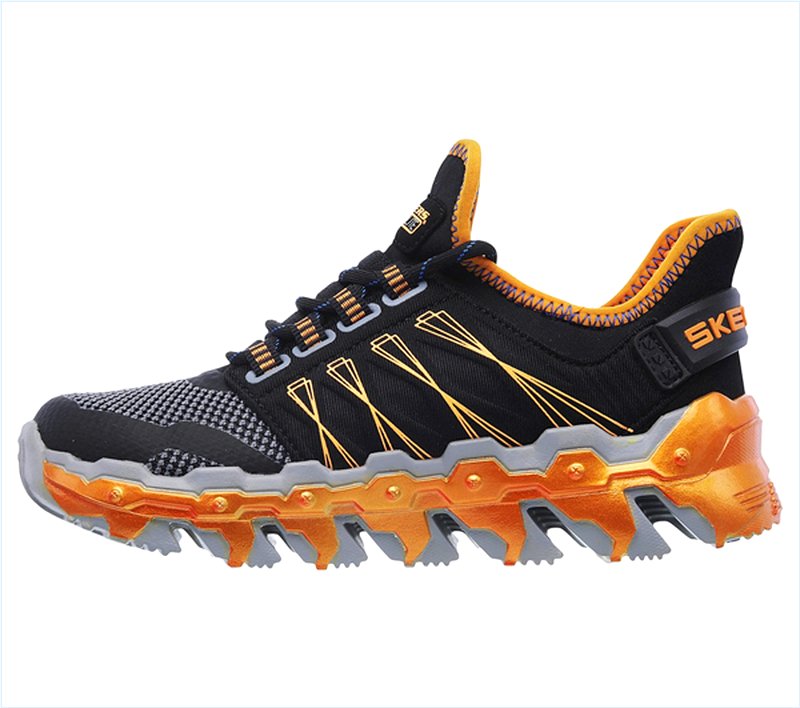  Boys Mega Flex: Mega Blade Lite Black/Orange