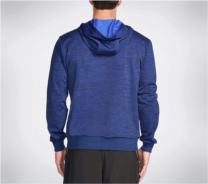  Men Elevation Zip Jacket Blue