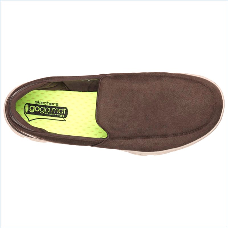  Men Extra Wide Fit (4E) Shoes - LT Chocolate