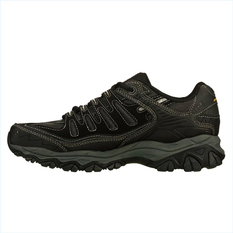  Men Wide Fit (2E) Shoes - Black/Charcoal