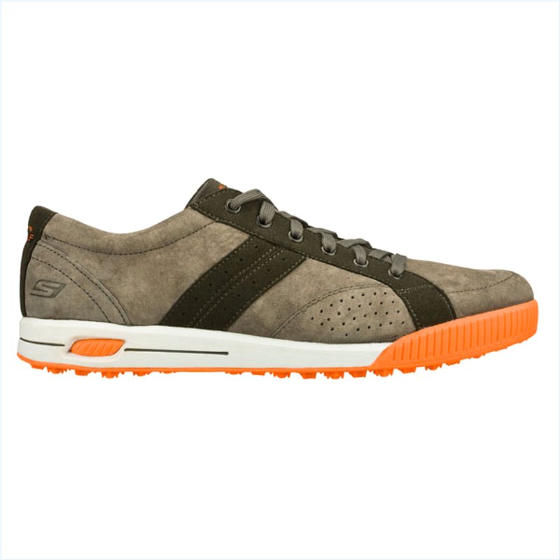  Men Extra Wide Fit (4E) Shoes - Drive Charcoal/Orange