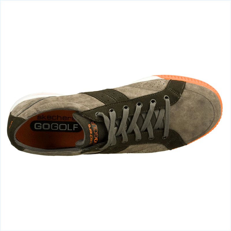  Men Extra Wide Fit (4E) Shoes - Drive Charcoal/Orange