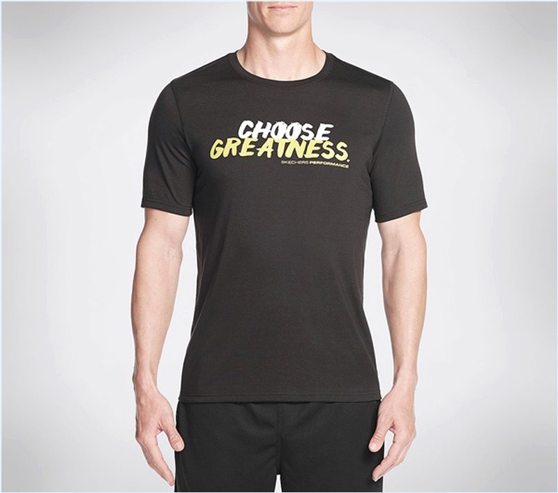  Men Choose Greatness Tee Shirt Black