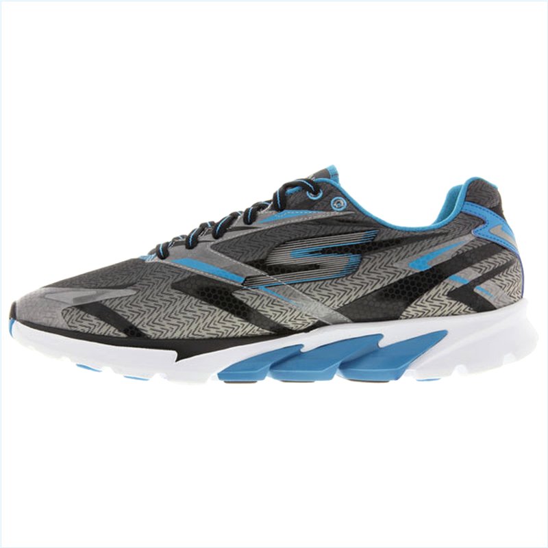  Men Extra Wide Fit (4E) Shoes - Black/Blue