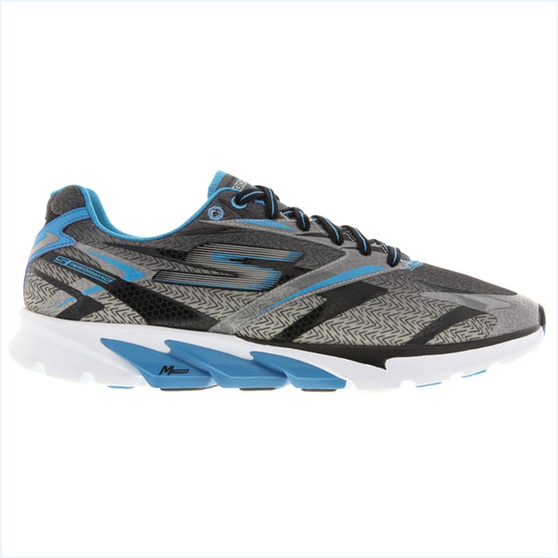  Men Extra Wide Fit (4E) Shoes - Black/Blue