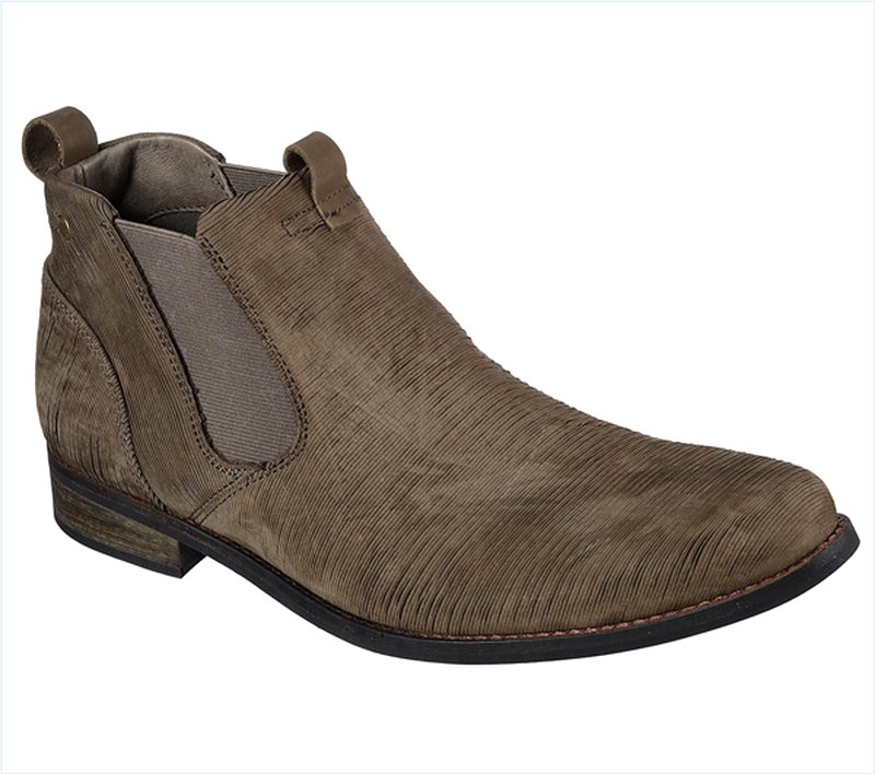  Men Boots: Davern Desert Brown