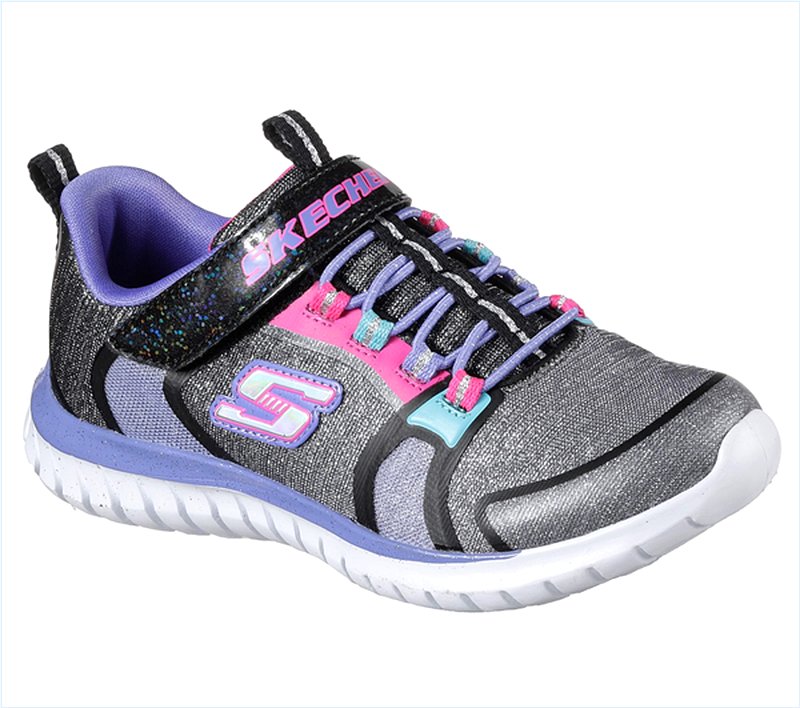  Girls Speed Trainer - Glimmer Time Black/Multi