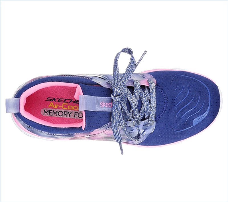  Girls Diamond Runner Navy/Hot Pink