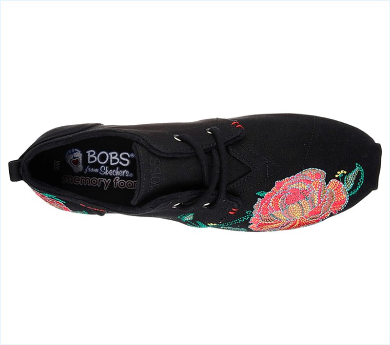  Women Bobs Plush - Heavy Petal Black/Multi