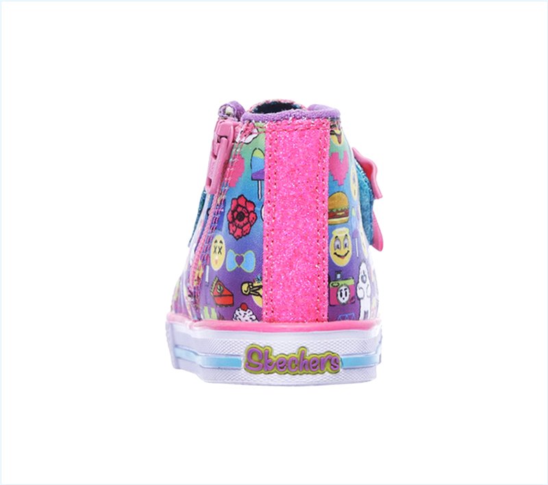  Girls Twinkle Toes: Shuffles - Crawlin Days Multi