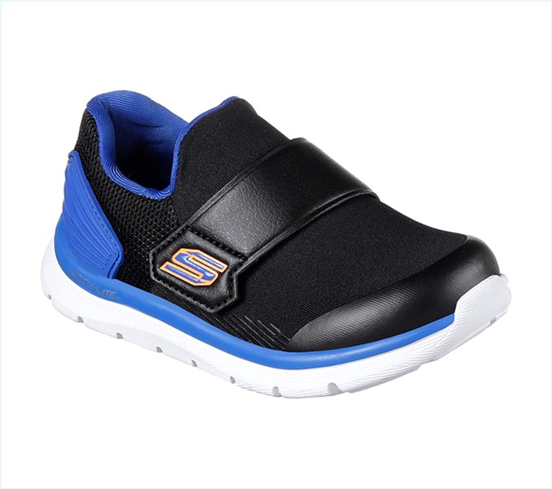  Boys Skech-Lite - Power Shift Black/Royal