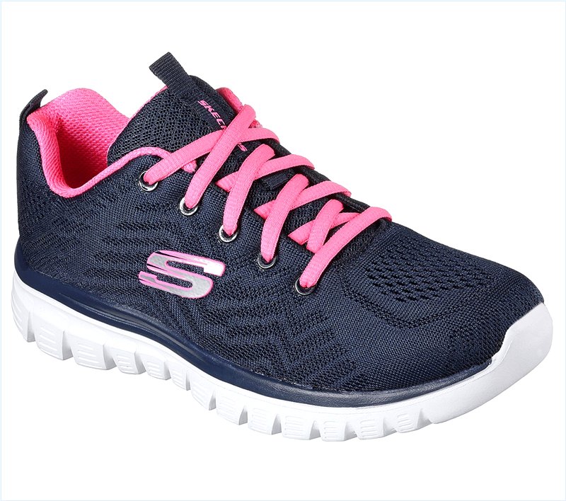  Women Graceful - Get Connected Navy/Hot Pink