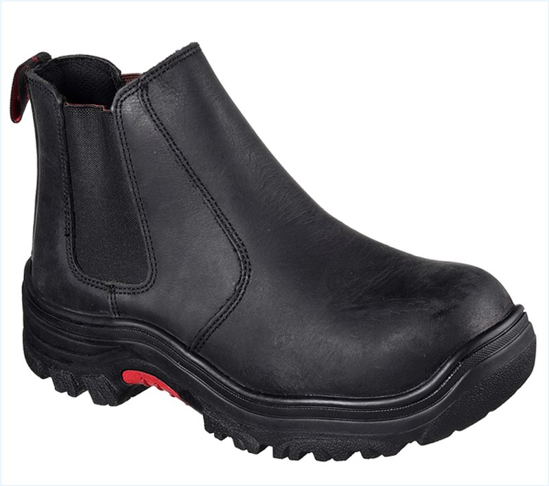  Men Work: Relaxed Fit Burgin - Glennert Comp Toe Black