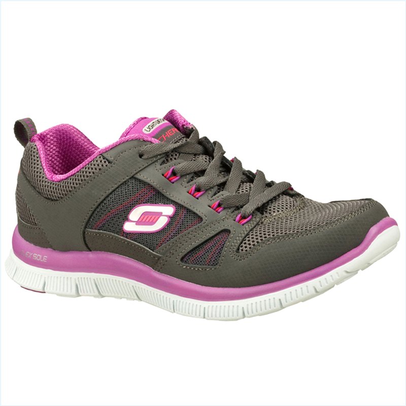  Women Flex Appeal - Spring Fever Charcoal/Purple