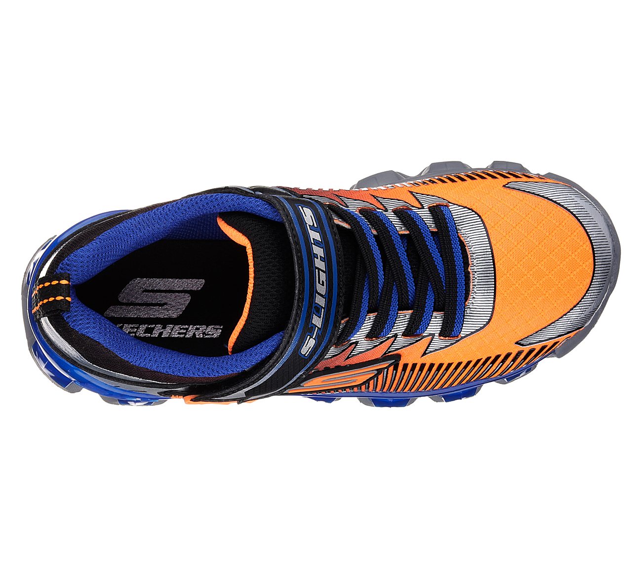  Boys S Lights: Flashpod - Scoria Orange/Blue