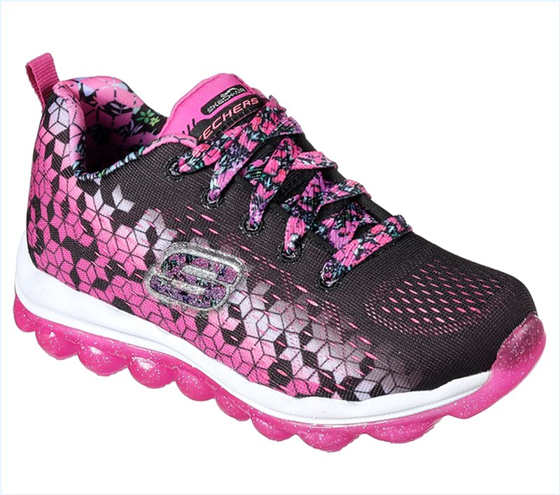  Girls Skech-Air - Fade Fly Black/Hot Pink