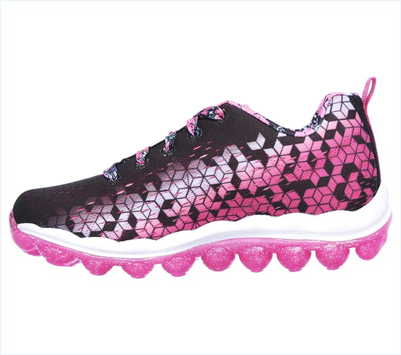  Girls Skech-Air - Fade Fly Black/Hot Pink