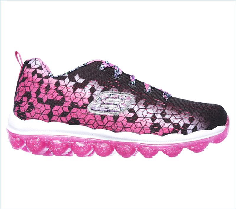  Girls Skech-Air - Fade Fly Black/Hot Pink