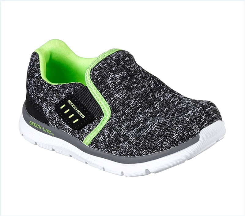  Boys Skech Lite - Power Volt Black/Gray