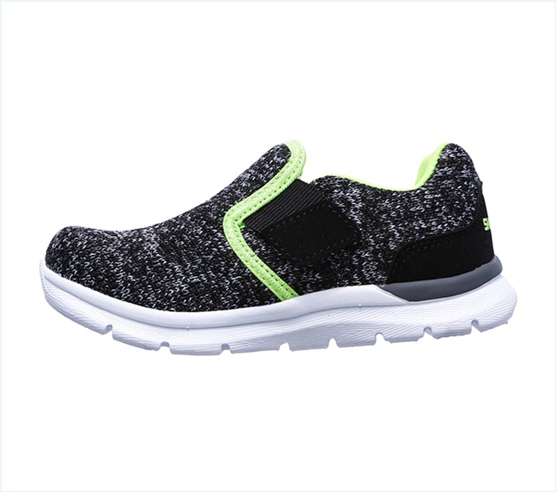  Boys Skech Lite - Power Volt Black/Gray