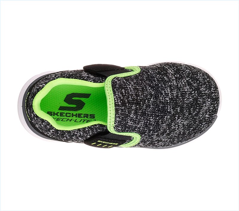  Boys Skech Lite - Power Volt Black/Gray