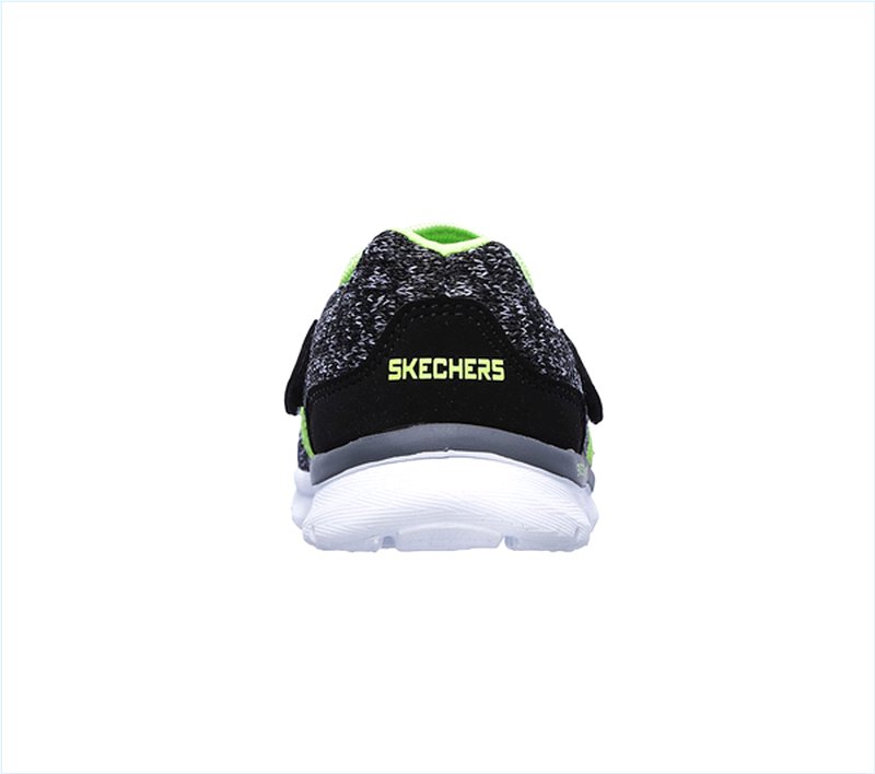  Boys Skech Lite - Power Volt Black/Gray