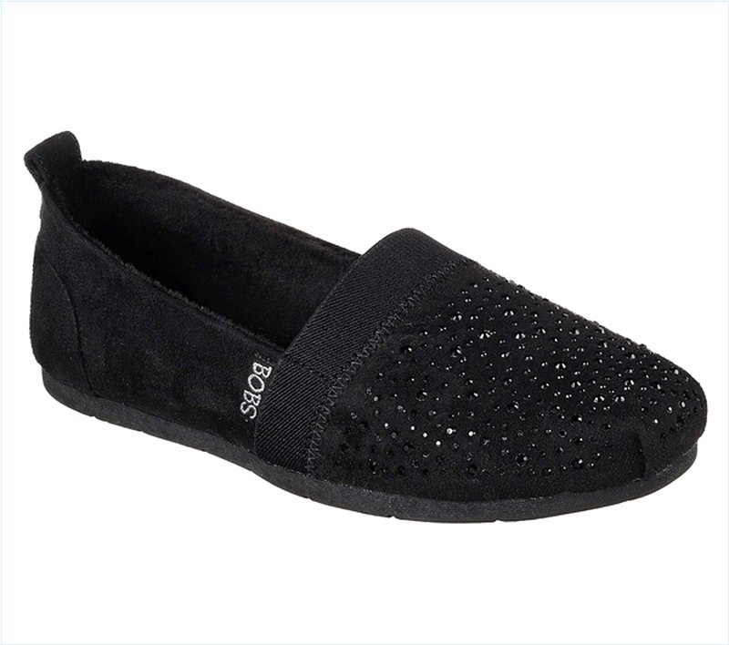  Women's Luxe Bobs - Glitter Rock Black