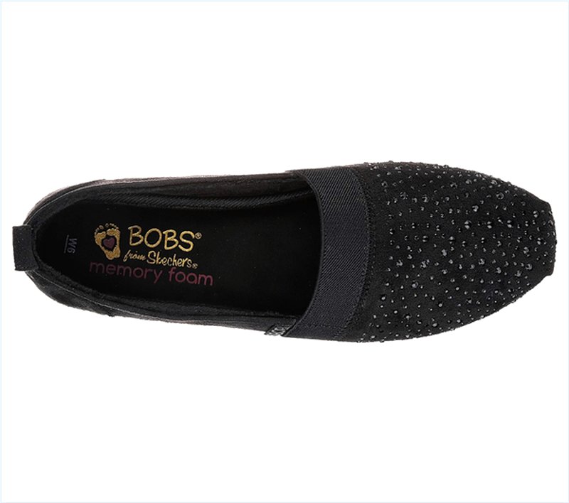  Women's Luxe Bobs - Glitter Rock Black