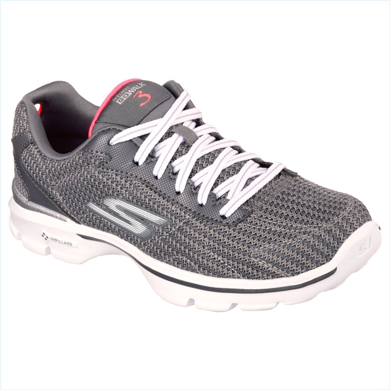  Women GOwalk 3 - Fitknit Charcoal