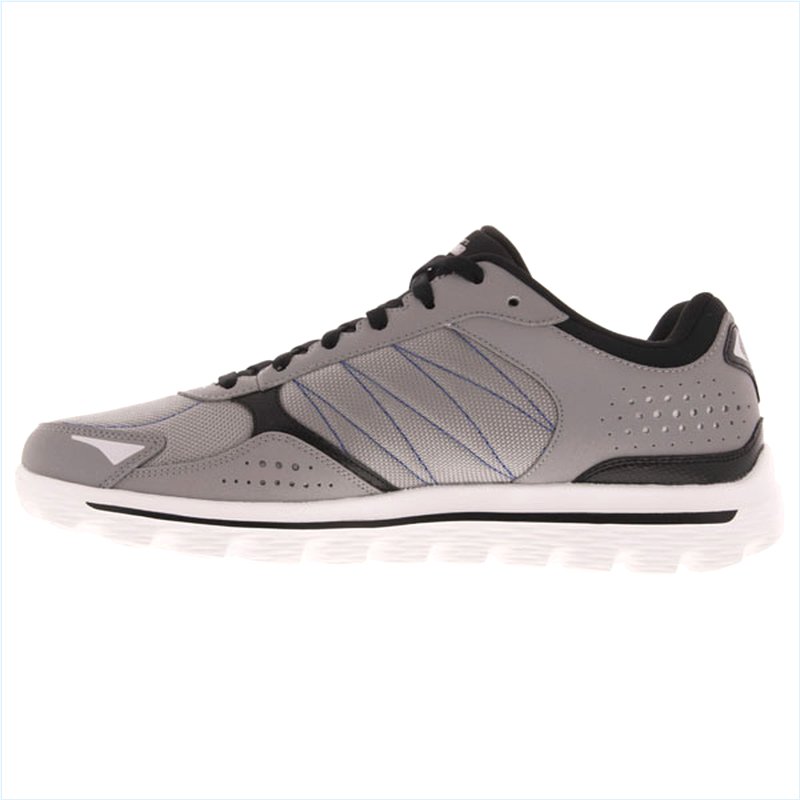  Men Extra Wide Fit (4E) Shoes - Flash DNA Gray/Black