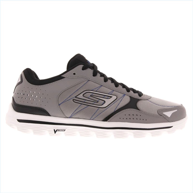  Men Extra Wide Fit (4E) Shoes - Flash DNA Gray/Black