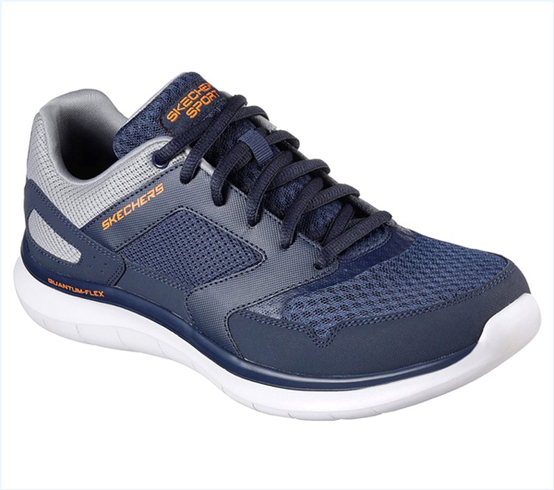  Men Relaxed Fit: Quantum Flex - Hudzick Navy/Gray