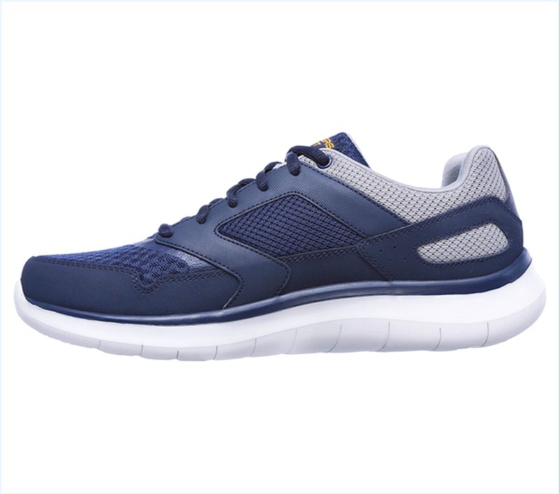  Men Relaxed Fit: Quantum Flex - Hudzick Navy/Gray