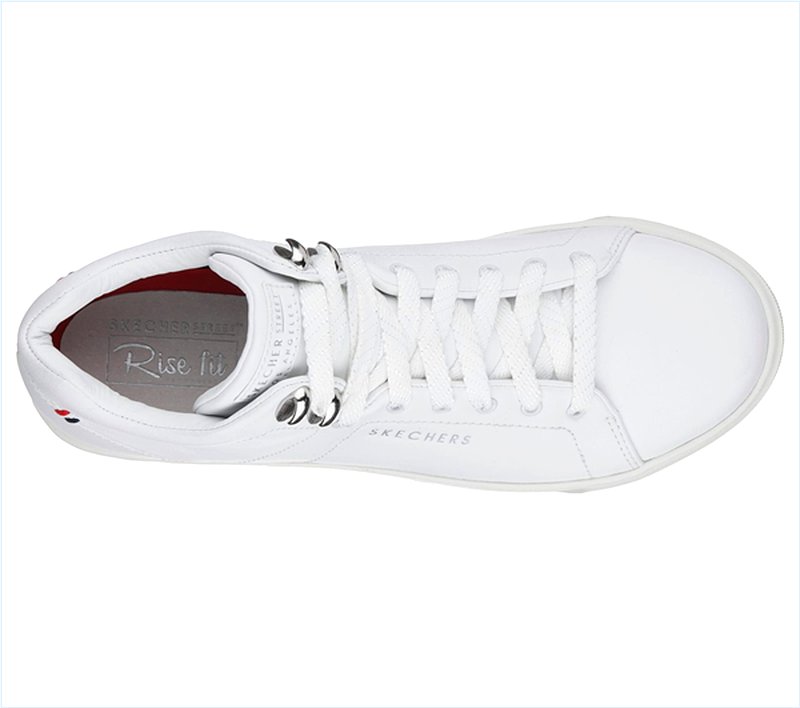  Women Prima - Leather Lacers White