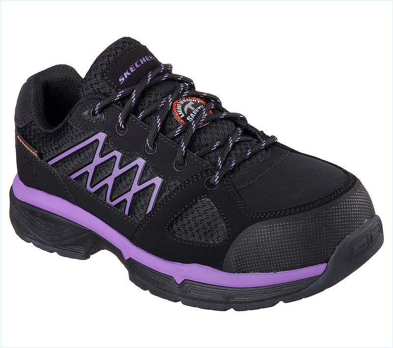  Women Work Relaxed Fit: Conroe - Kriel ESD Black/Purple