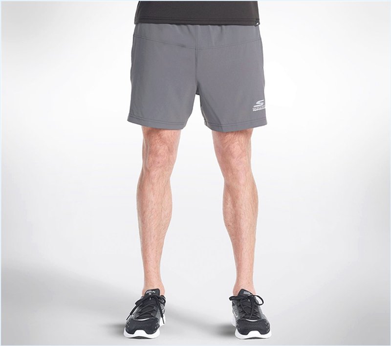  Men Distance 5-Inch Shorts Gray