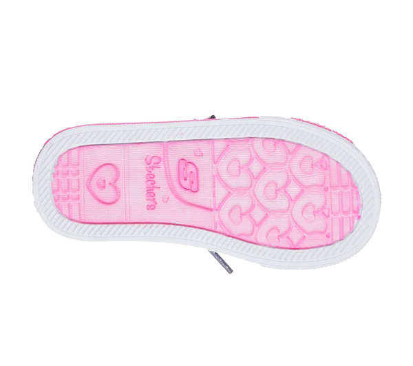  Girls Twinkle Toes: Shuffles - Lil Rockin Star Navy/Hot Pink