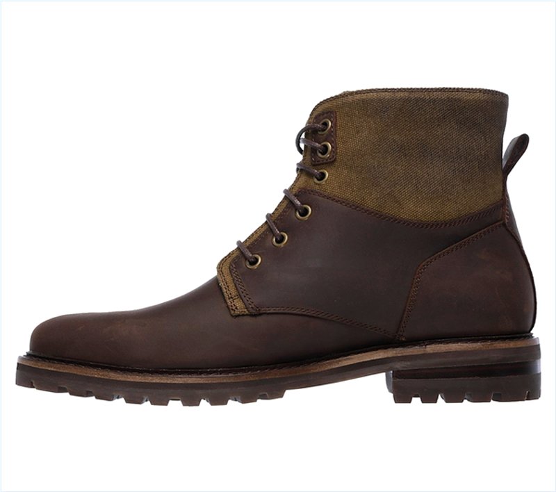  Men Boots: Briggs Brown/Tan